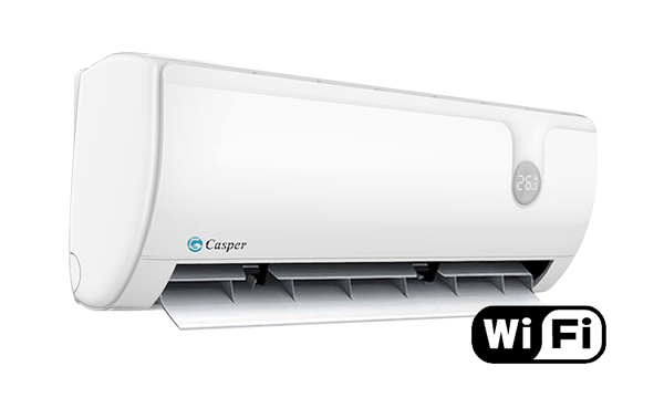 แอร์ CASPER INVERTER WIFI R32 รุ่นใหม่ล่าสุดปี 2019 รับประกันอะไหล่ 5ปี คอมเพลสเซอร์10ปี เครื่องเสียภายใน 1 ปี เปลี่ยนเครื่องให้ใหม่ทั้งชุด